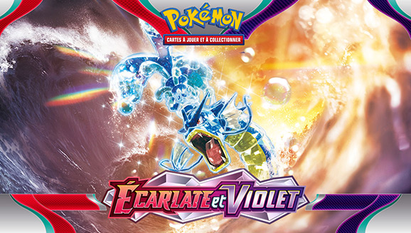 Paldea est à l’honneur dans la nouvelle extension Écarlate et Violet du JCC Pokémon