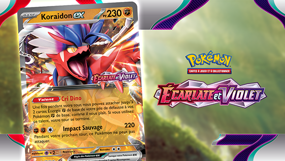 Agrandissez votre collection avec une carte promo grand format de Koraidon