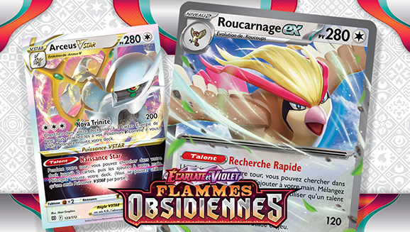 Stratégie Arceus-VSTAR : améliorer un deck gagnant avec Écarlate et Violet – Flammes Obsidiennes