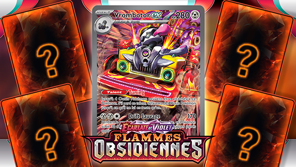 Aperçu des cartes de l’extension Écarlate et Violet – Flammes Obsidiennes du JCC Pokémon