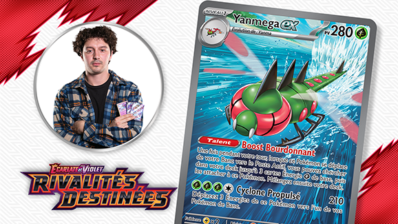 Stratégie du JCC Pokémon : Yanmega-ex