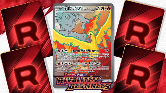 Cartes de la Team Rocket de Rivalités Destinées