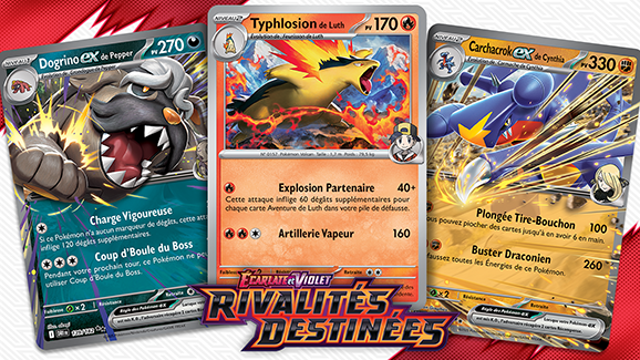 Écarlate et Violet – Rivalités Destinées : trois decks, trois façons de jouer 