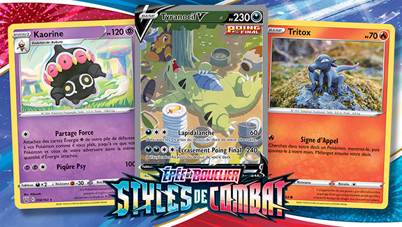 Illustrations des cartes de l’extension d’Épée et Bouclier – Styles de Combat du JCC Pokémon