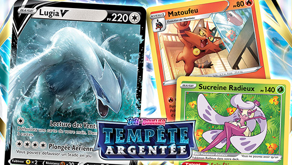 Illustrations des cartes de l’extension Épée et Bouclier – Tempête Argentée du JCC Pokémon