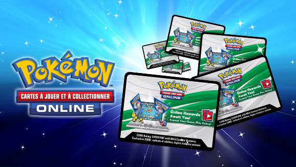 Échangez vos codes du JCC Pokémon Online sur Pokémon.fr