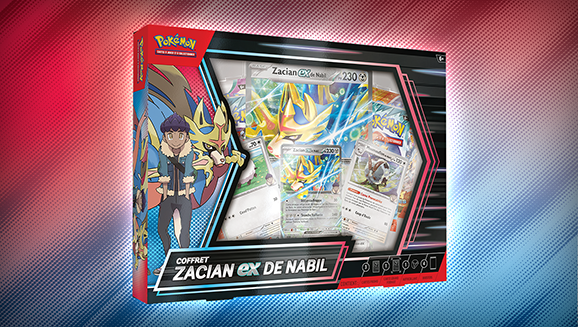 Coffret Zacian‑ex de Nabil