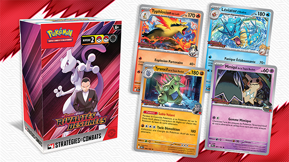 Participez à un évènement d’Avant-première pour Écarlate et Violet – Rivalités Destinées du JCC Pokémon