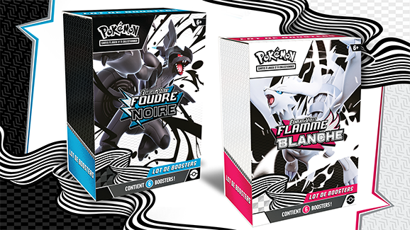 Lot De 6 Boosters Pokémon - Extension Écarlate & Violet : Foudre Noire | 10 Cartes Par Booster Dont Cartes Rares