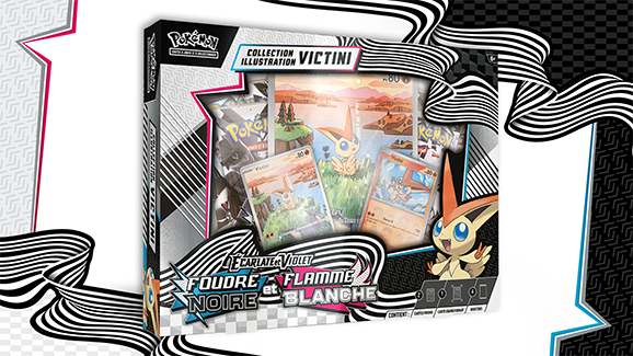 Coffret Pokémon Frisson Ex – Ultraboost X Écarlate/Violet, 10 Cartes (dont 1 Promo), 1 Carte Principale + 9 Bonus