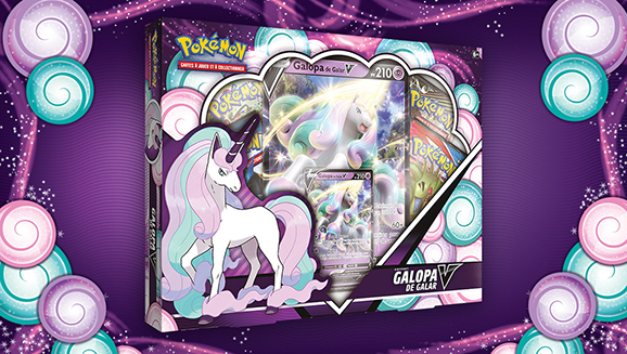 JCC Pokémon : Coffret Galopa de Galar-V