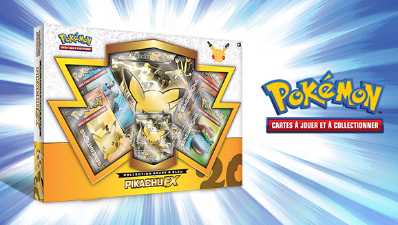 Collection Rouge & Bleu – Pikachu-<em>EX</em>
