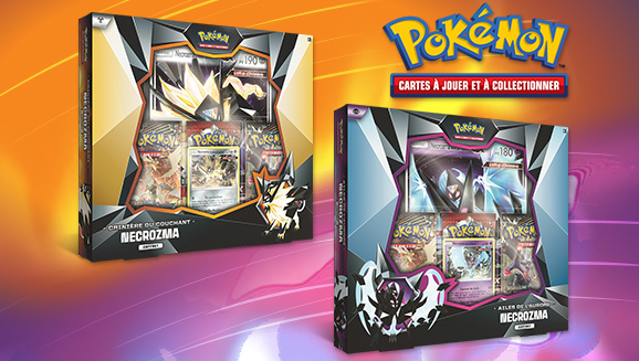 Coffrets Necrozma Crinière du Couchant ou Necrozma Ailes de l’Aurore