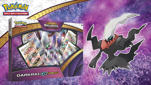 JCC Pokémon : Collection Légendes Brillantes – Darkrai-GX chromatique