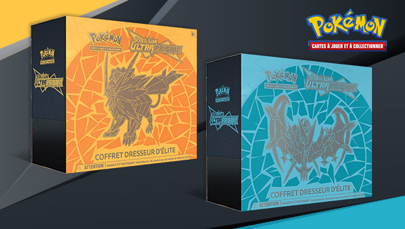 JCC Pokémon : Coffret Dresseur d’élite Soleil et Lune – Ultra-Prisme