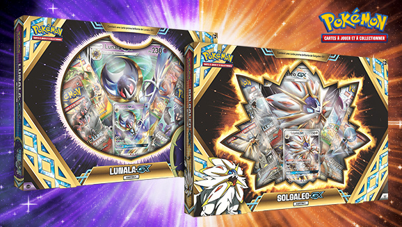 Coffrets Solgaleo-<em>GX</em> et Lunala-<em>GX</em>