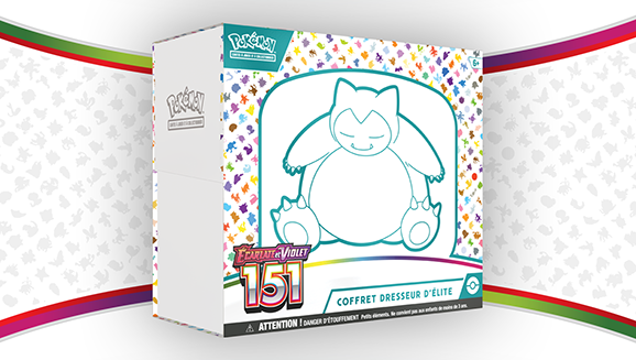JCC Pokémon : Coffret Dresseur d’élite Écarlate et Violet – 151