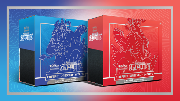 JCC Pokémon : Coffret Dresseur d’élite d’Épée et Bouclier – Styles de Combat