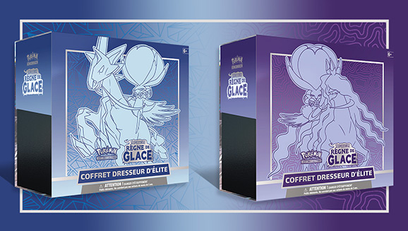 JCC Pokémon : Coffret Dresseur d’élite d’Épée et Bouclier – Règne de Glace