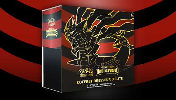 JCC Pokémon : Coffret Dresseur d’élite Épée et Bouclier – Origine Perdue