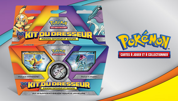 Kit du Dresseur du JCC Pokémon : XY – Pikachu Catcheur et Suicune