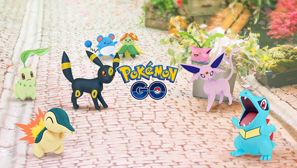 Écrémeuh chromatiques, Raids à thème, et bien plus lors de la célébration de Johto dans Pokémon GO