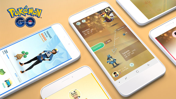 Les Amis Chanceux Et Les Poses D Avatars Arrivent Dans Pokemon Go Www Pokemon Fr