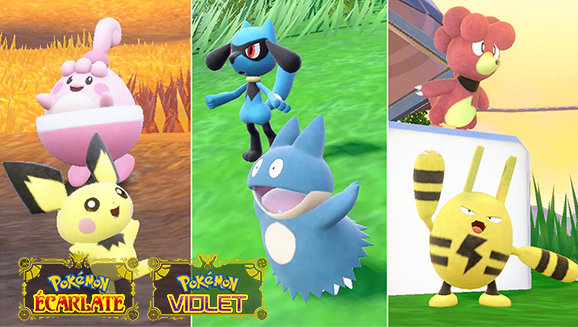 Attrapez d’adorables petits Pokémon grâce aux apparitions massives dans Pokémon Écarlate et Pokémon Violet