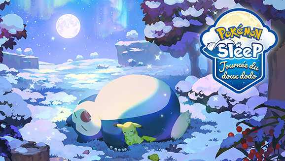 Informations sur l'édition de janvier 2024 de la Journée du doux dodo dans Pokémon Sleep