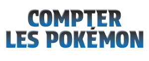Compter les Pokémon Compter les Pokémon