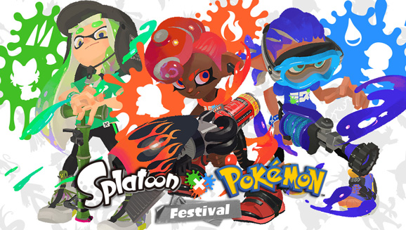 Participez au festival Splatoon × Pokémon dans Splatoon 3