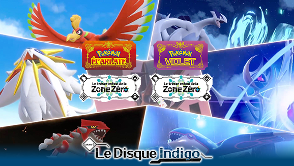 Traquez des Pokémon légendaires et des Pokémon Paradoxe farouches dans Le Disque Indigo