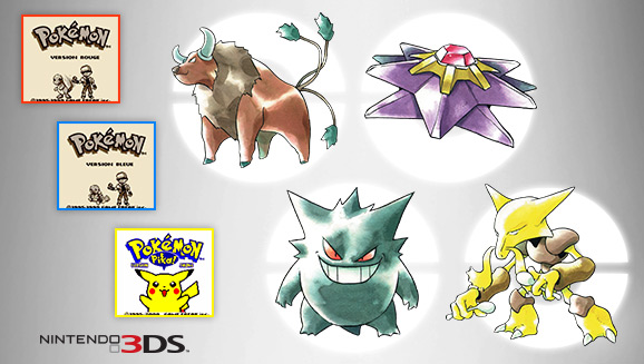 Retour vers les classiques Pokémon