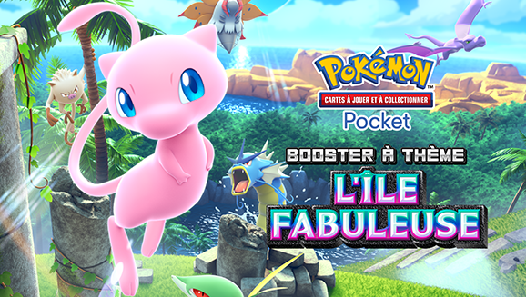 JCC Pokémon Pocket : L’Île Fabuleuse