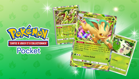 Apparition massive de Pokémon Plante dans le Jeu de Cartes à Collectionner Pokémon Pocket