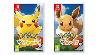 Pokémon : Let's Go, Pikachu et Pokémon : Let's Go, Évoli | Jeux ...