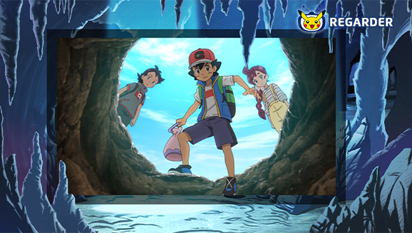 Explorez des cavernes avec Sacha et Pikachu sur TV Pokémon