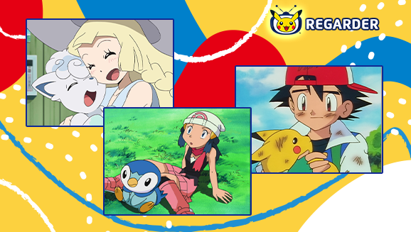 Revivez des moments forts avec les personnages et les Pokémon sur TV Pokémon