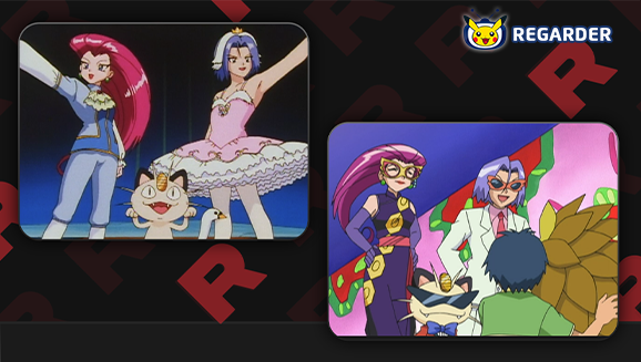 La Team Rocket a le sens du style sur TV Pokémon