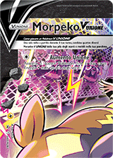 Pokémon Collezione premium con tabellone di gioco Morpeko - V UNIONE dell  espansione Zenit Regale edizione in