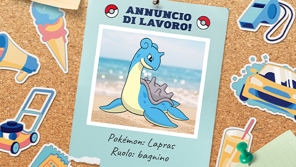 Un lavoretto estivo in puro stile Pokémon?