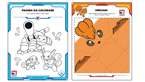 Attività divertenti per bambini targate Pokémon