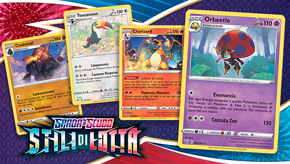 Tre mazzi del GCC Pokémon con protagonista Orbeetle dell’espansione Spada e Scudo - Stili di Lotta