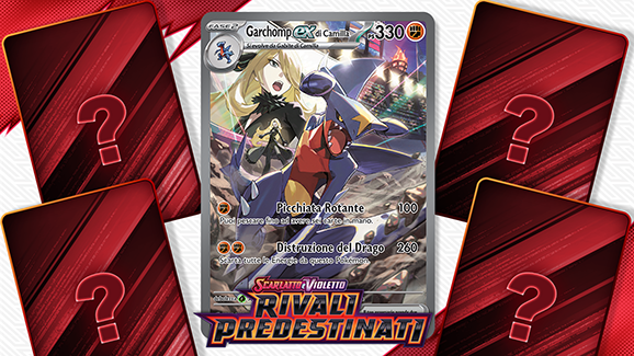 Gli Allenatori e i loro amati Pokémon risplendono nell’espansione Scarlatto e Violetto - Rivali Predestinati del GCC Pokémon