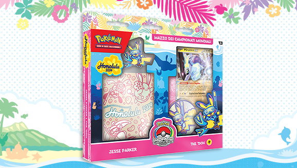 I mazzi dei Campionati Mondiali 2024 del GCC Pokémon