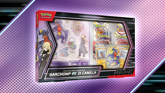 Collezione premium Garchomp‑ex di Camilla