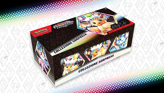Collezione sorpresa dell’espansione Scarlatto e Violetto - Evoluzioni Prismatiche del GCC Pokémon