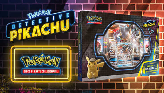 Fascicolo Greninja-GX dell’espansione Detective Pikachu