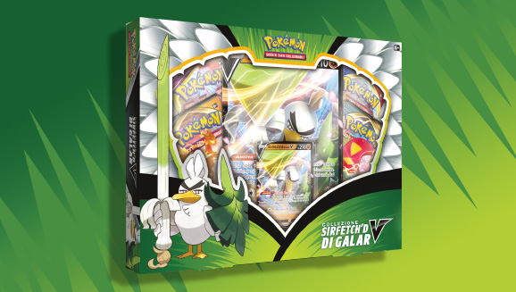 Collezione Sirfetch’d di Galar-V del GCC Pokémon