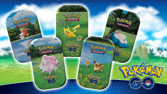 Miniscatole da collezione Pokémon GO del GCC Pokémon